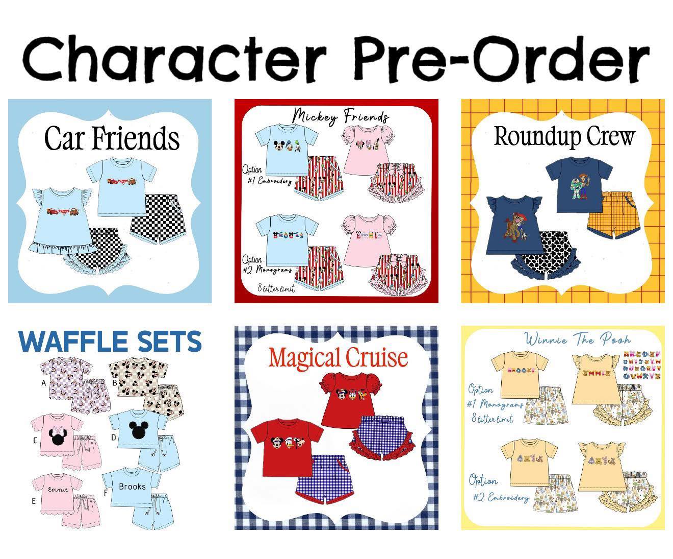 Character PO - Car Friends