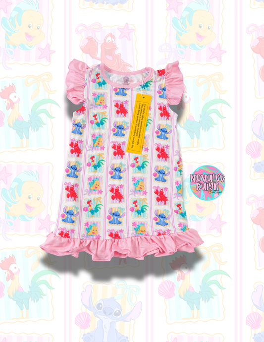 Sidekicks- Ruffle Gown (rts)