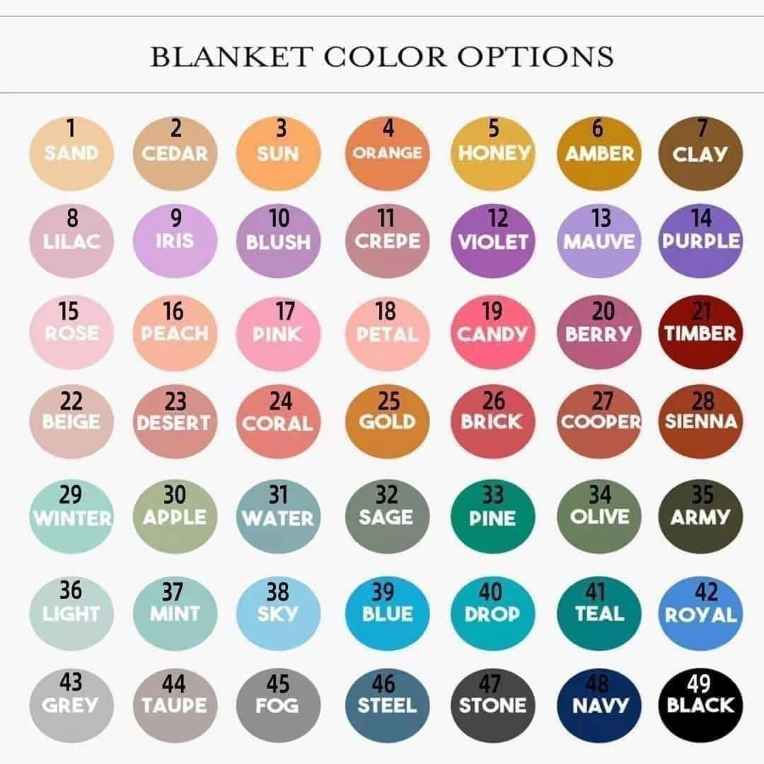 Plush blankets